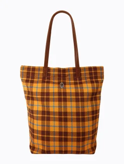 Tarnation Tote - Ochre Tartan