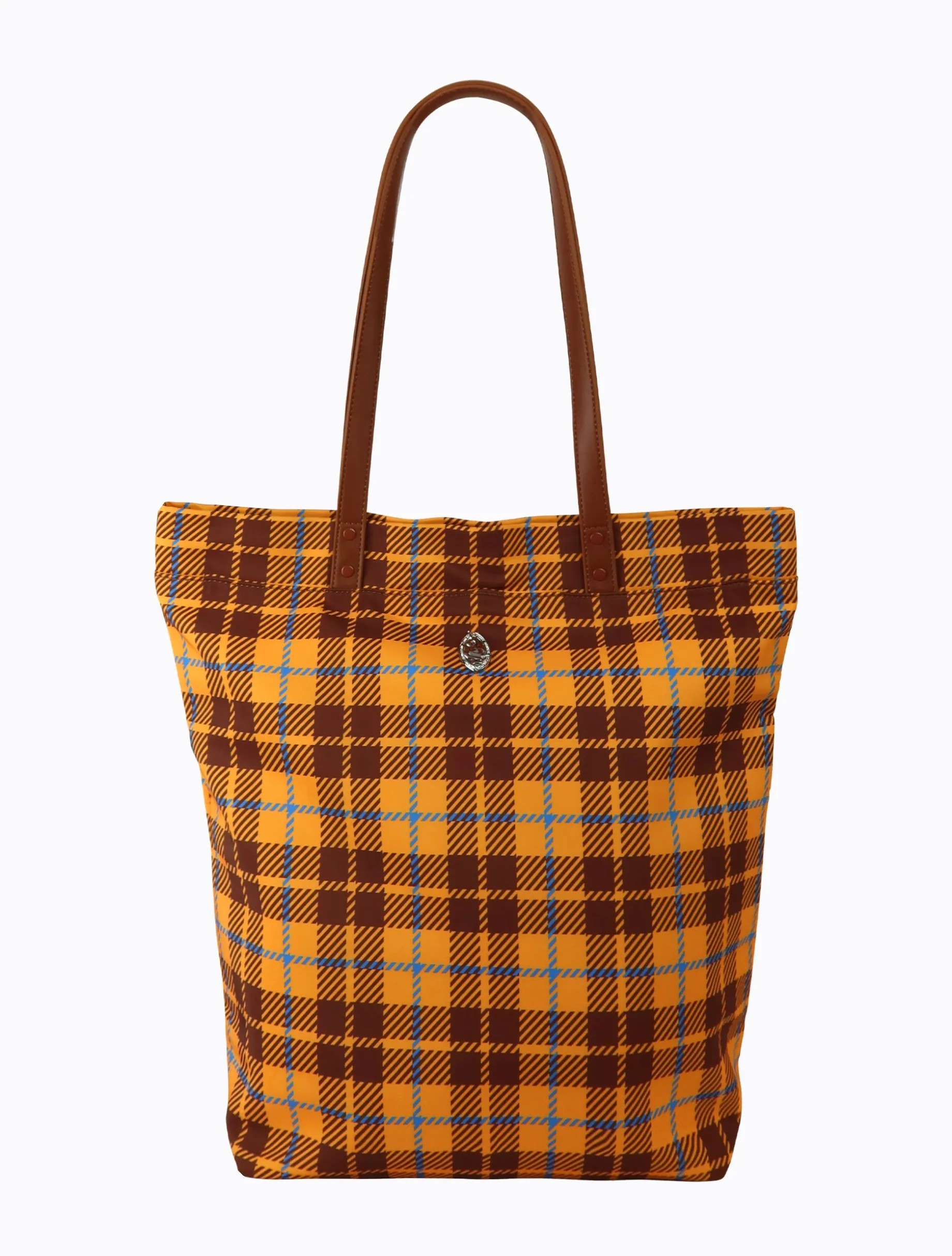 Tarnation Tote - Ochre Tartan