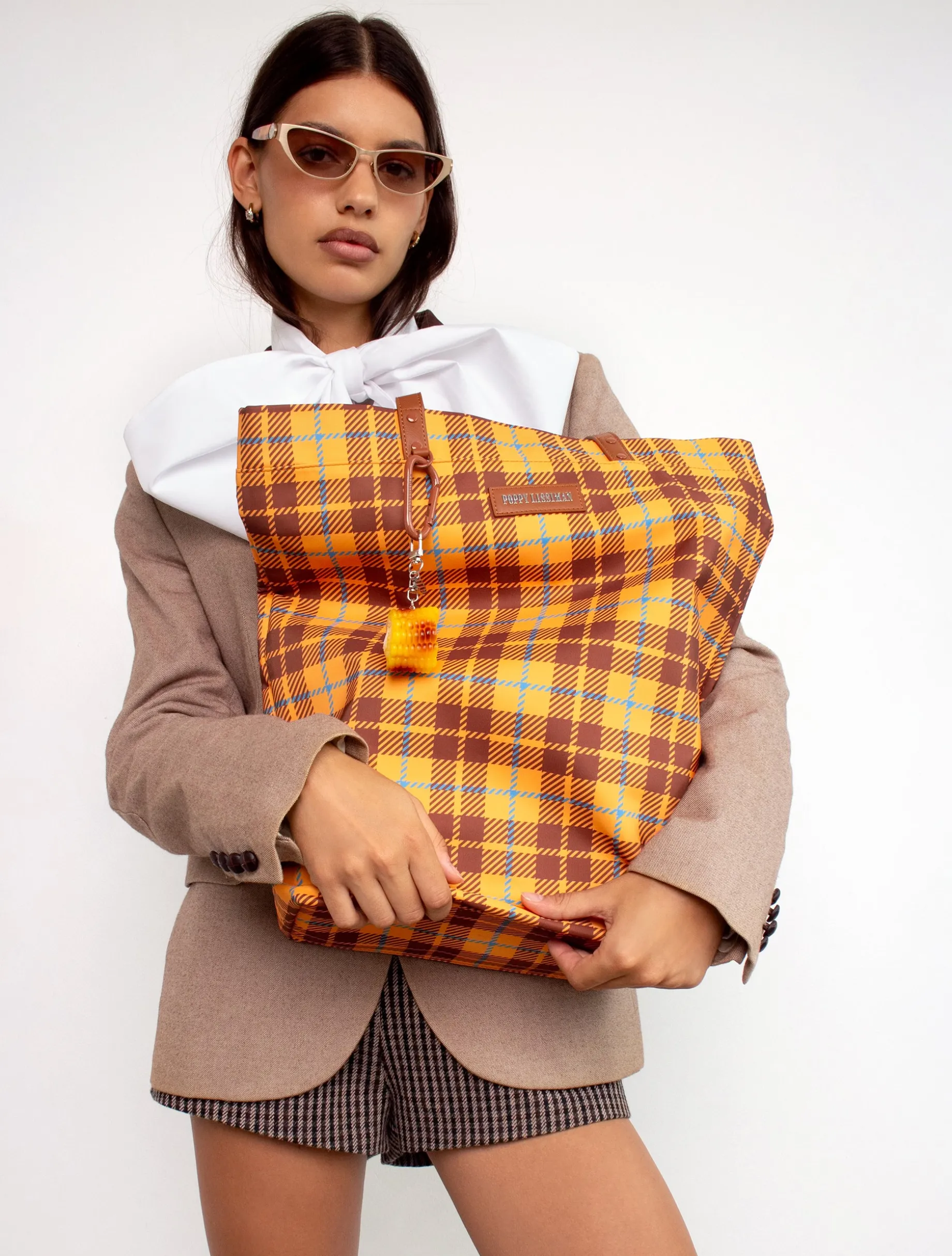 Tarnation Tote - Ochre Tartan