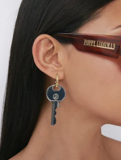 Unlock Earrings - Gold / Silver