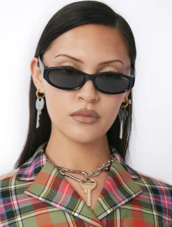 Unlock Earrings - Gold / Silver