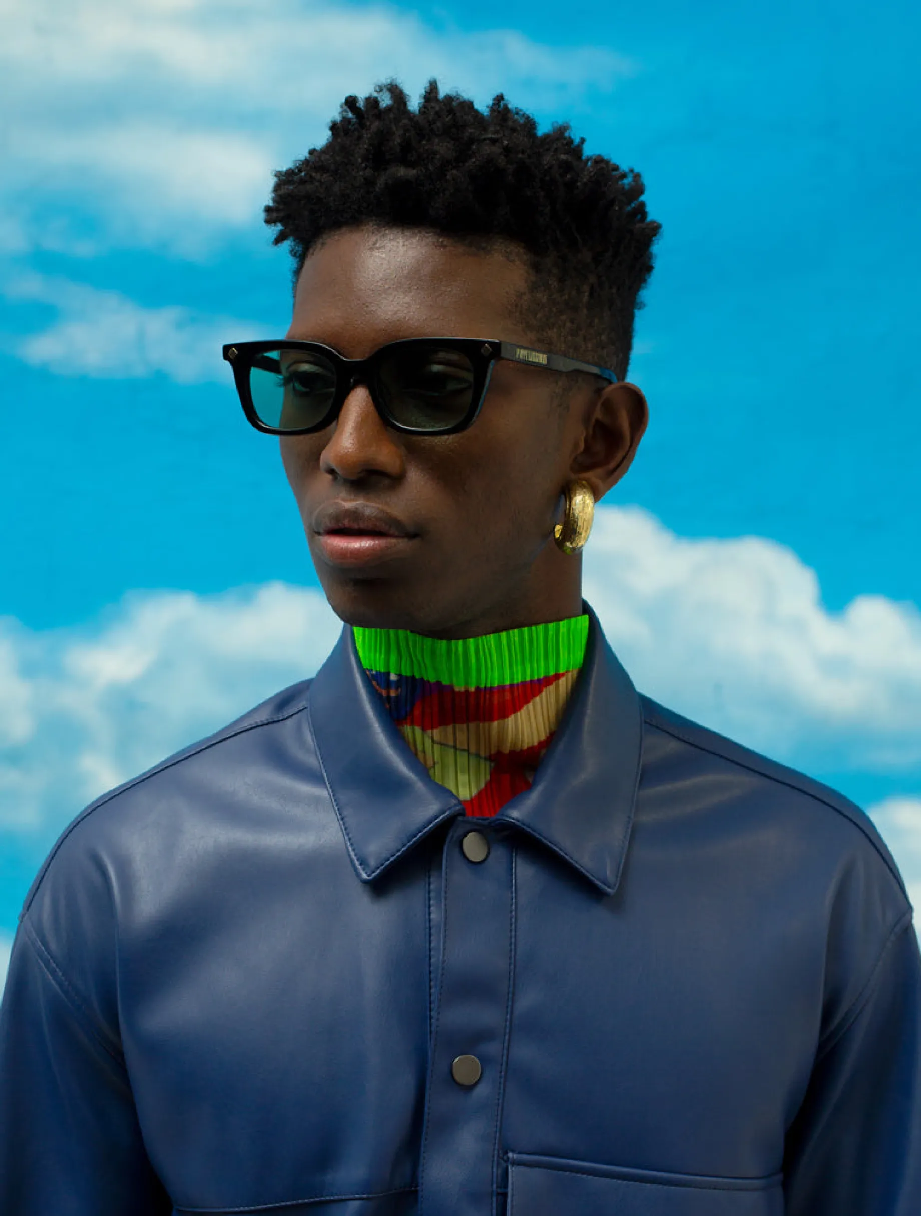 Vinny - Black/Green