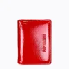 Window Wallet - Cherry / Sky Blue