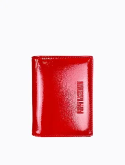Window Wallet - Cherry / Sky Blue