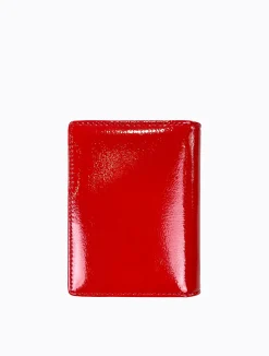 Window Wallet - Cherry / Sky Blue