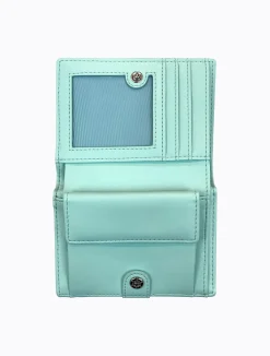 Window Wallet - Cherry / Sky Blue